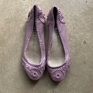 Lavender Jack Rogers flats size 8.5